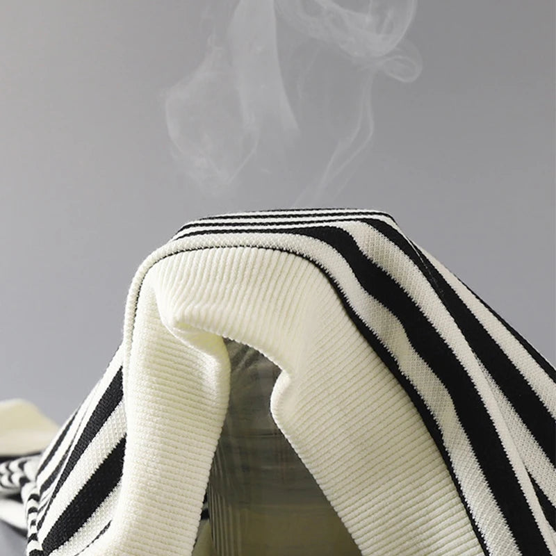 Glomexia Boys Striped Polo Tee – Long Sleeve