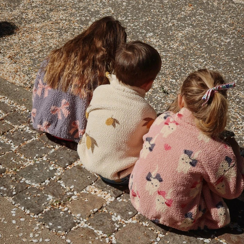 Premium Lambswool Kids Winter Jacket | Warm Cherry Coat | GLOMEXIA