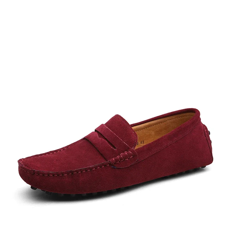 👞 Men’s Suede Comfort Loafers – Breathable & Anti-Slip ✨