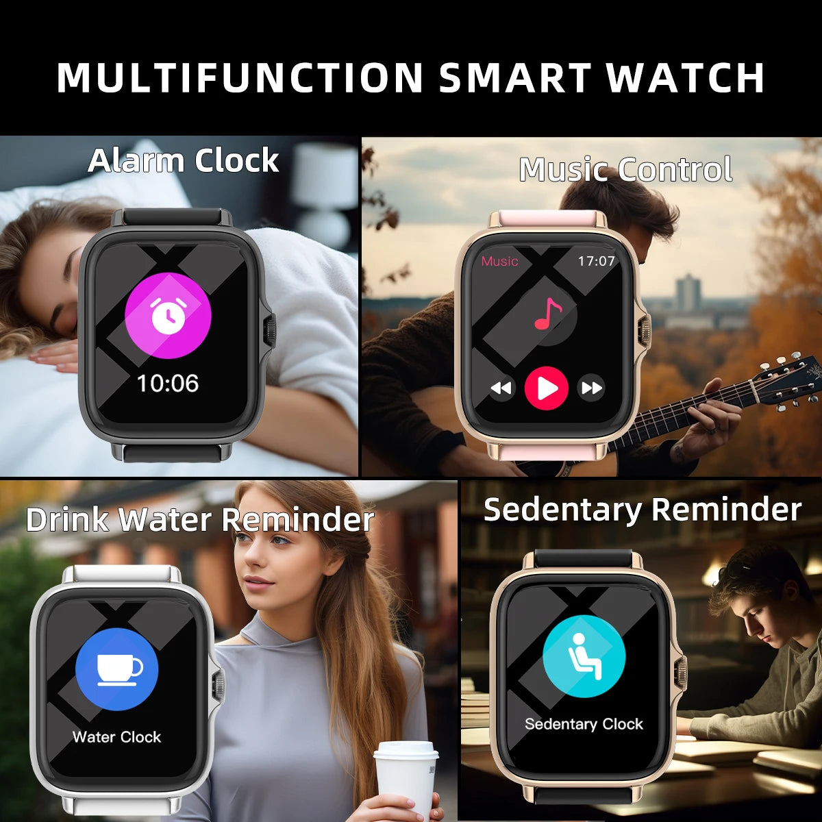⌚ Glomexia Smart Watch 1.83” HD Display 💧📞