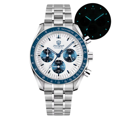 Glomexia Luxury Chronograph Men’s Watch 💎