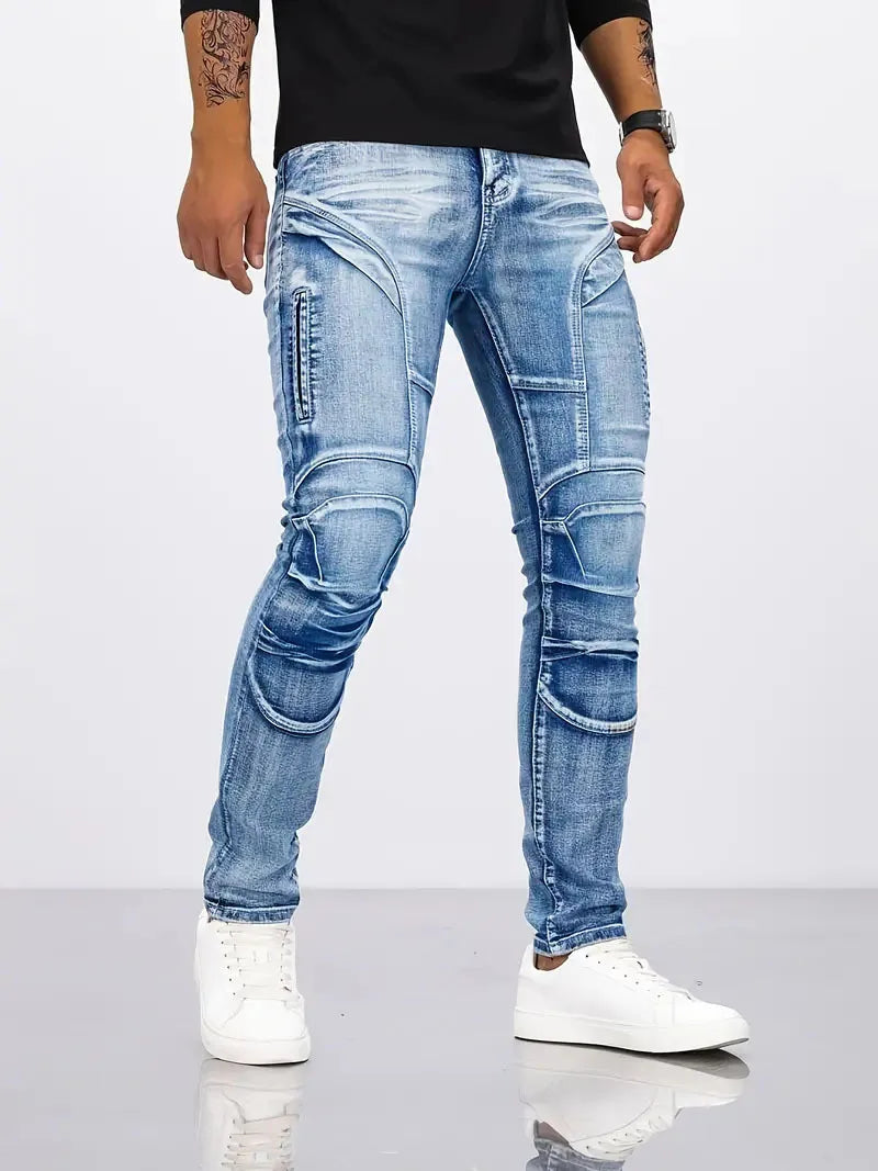 👖 Men’s Slim Fit Denim Jeans 🖤