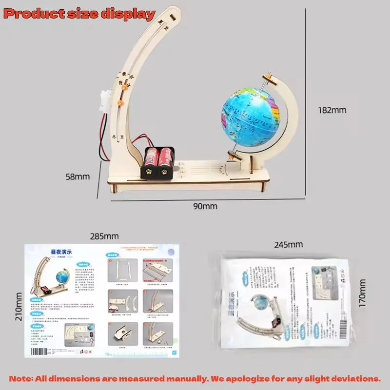 DIY Earth Day & Night STEM Kit 🌍 | Kids Science Learning Toy