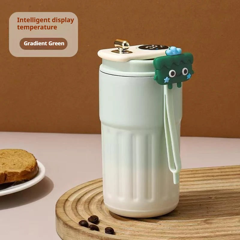 ☕ Smart Temperature Display Thermos Cup – 316 Stainless Steel