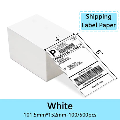 Premium Bluetooth Thermal Label Printer – 4x6 Shipping Label