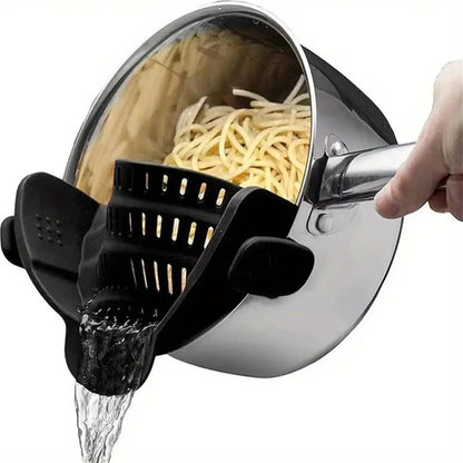 🍲 ✨ Glomexia Clip-On Pot Strainer