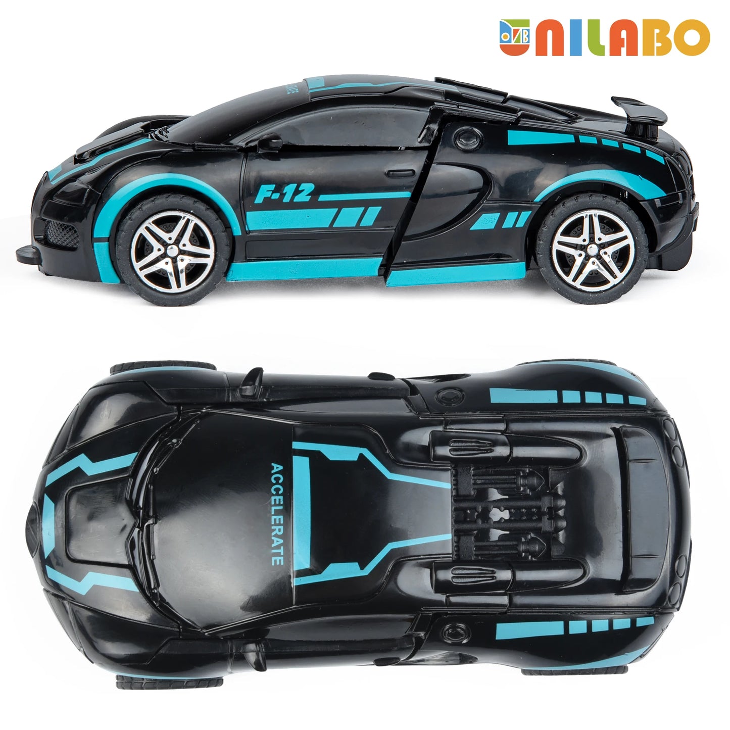 🚗🤖 Glomexia Transformable Robot Car