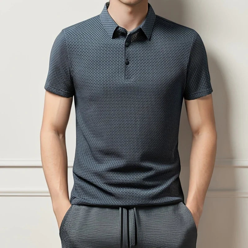 👕🌞 Men’s Solid Polo Tee | Summer Casual 😎