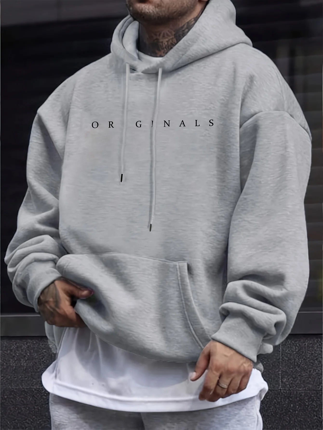 🧥🔥 Glomexia Men’s Fleece Pullover Hoodie