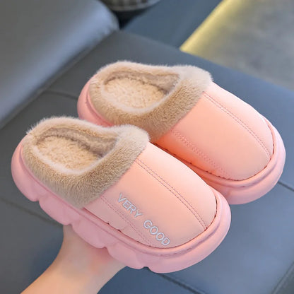 Glomexia Kids British Style Slippers 🇬🇧 | Warm Plush Winter Shoes