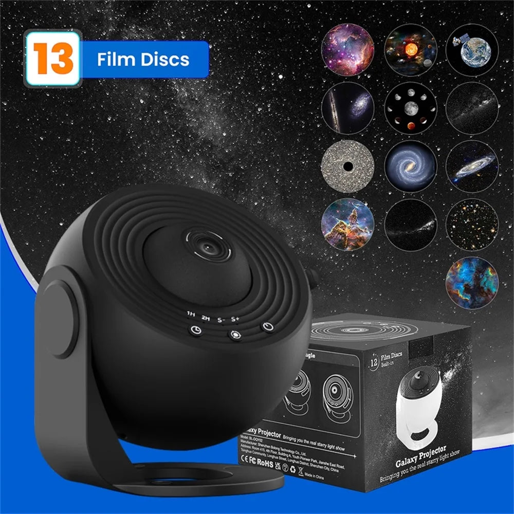 HD Starry Sky Galaxy Projection Lamp