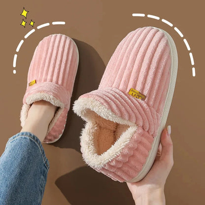 Glomexia Women Fur Plush Slippers ❄️ | Cozy Winter Slides