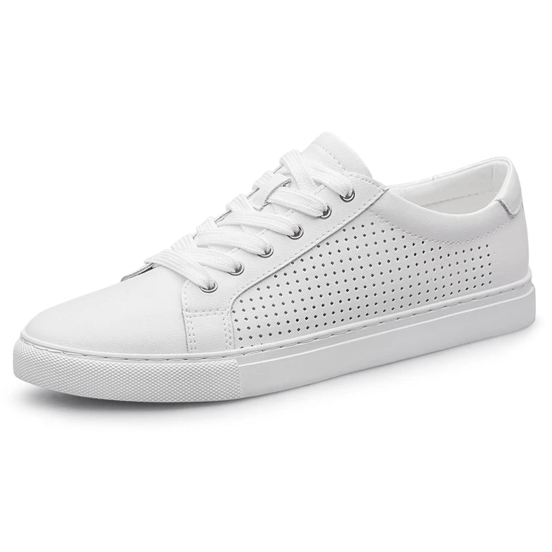 Glomexia Men Genuine Leather Shoes 👞 | Breathable Lace-Up