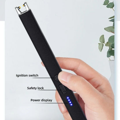 Windproof USB Pulse Arc Electric Lighter
