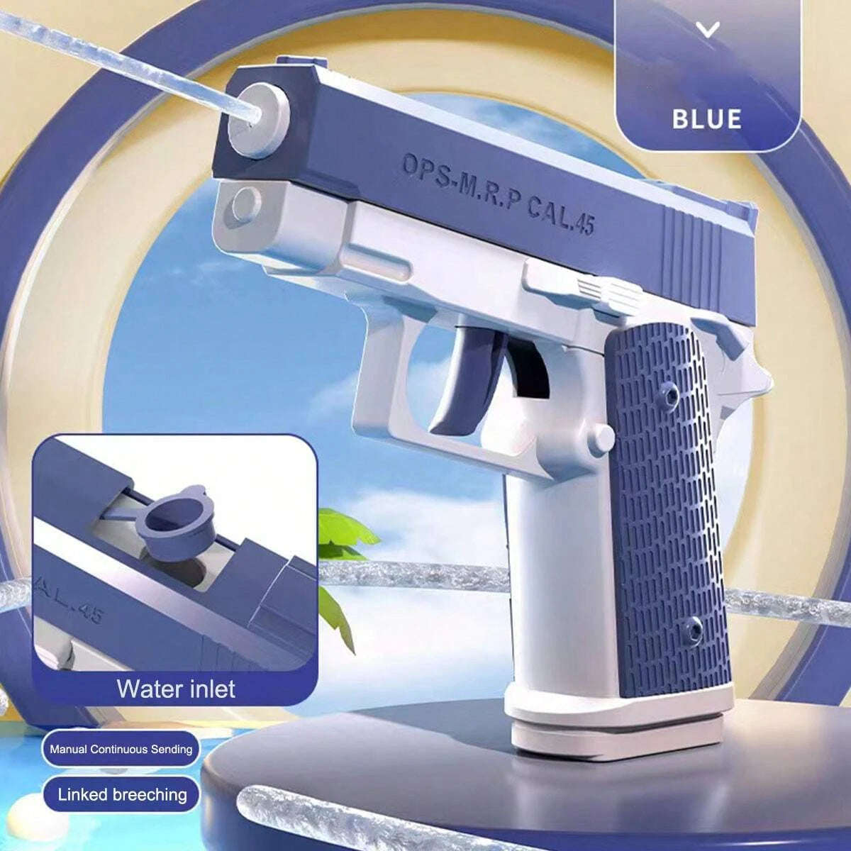 🔫💦 ✨ Glomexia Water Blaster Toy Pistol