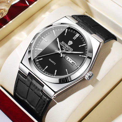 Glomexia Gold Quartz Men’s Watch ✨