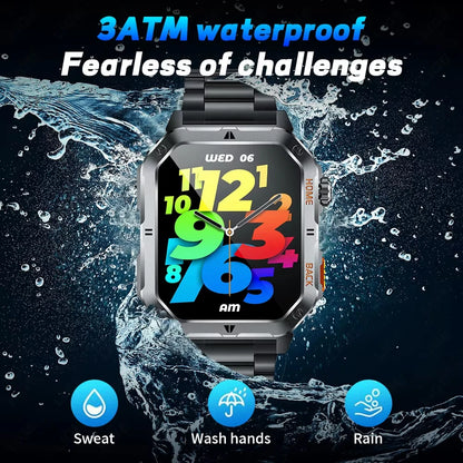 ⌚ 2.01” AMOLED GPS Smart Watch with Bluetooth Calling 🚀