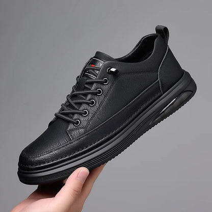 Luxury Men’s Leather Lace-Up Shoes