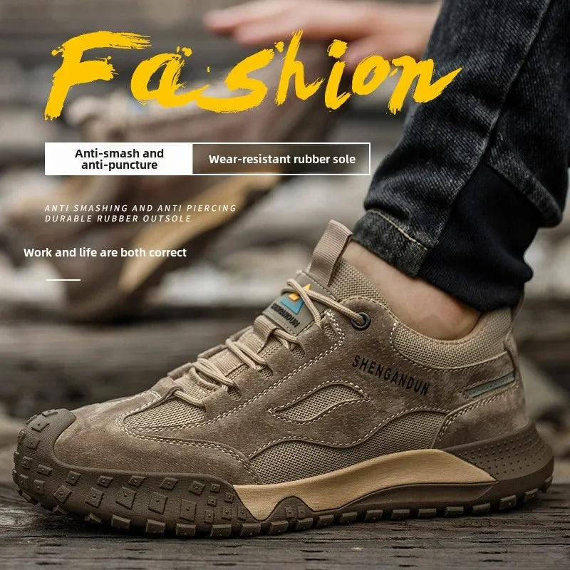Premium Steel Toe Safety Shoes – Anti Smash & Anti Puncture Work Boots
