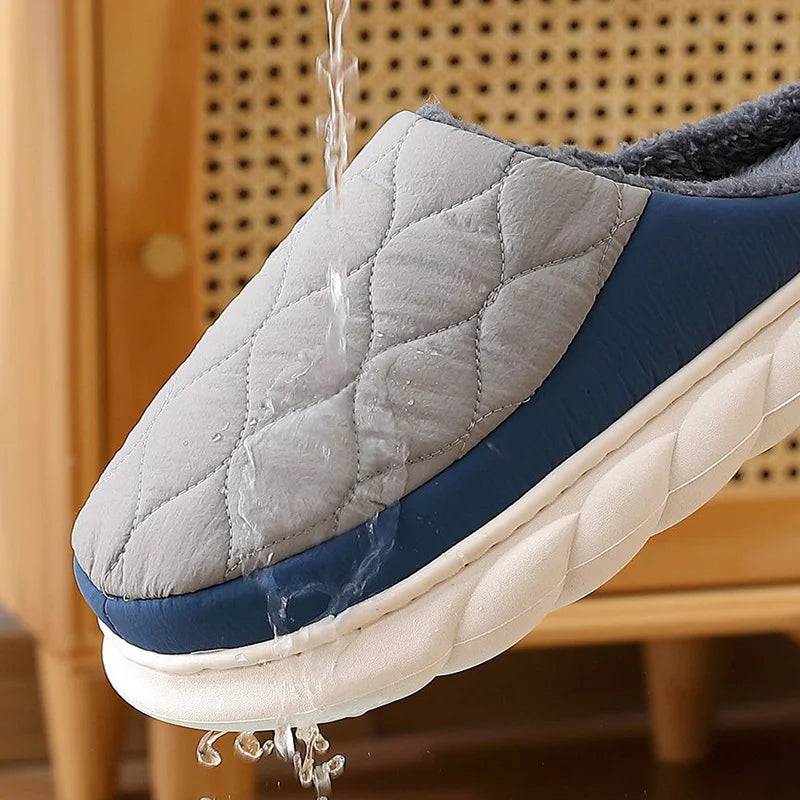 Winter Fur Indoor Slippers for Men ❄️👞