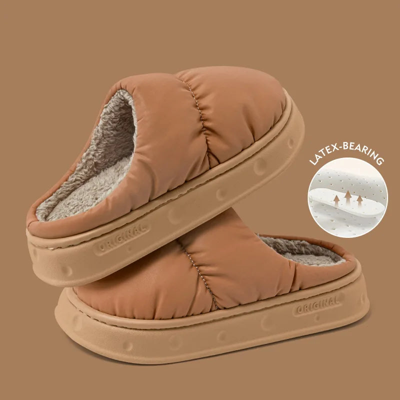 Women Winter Plush Slippers ❄️🥿 | Warm Fuzzy Indoor Comfort