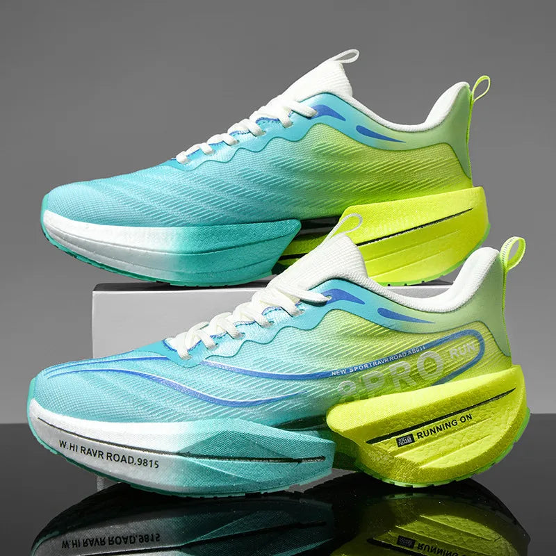 Men’s Carbon Plate Mesh Running Sneakers