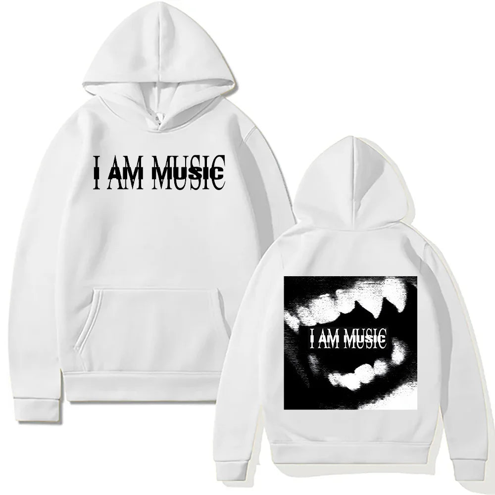 🔥 Hip Hop Music Album Hoodie – Vintage Streetwear Pullover