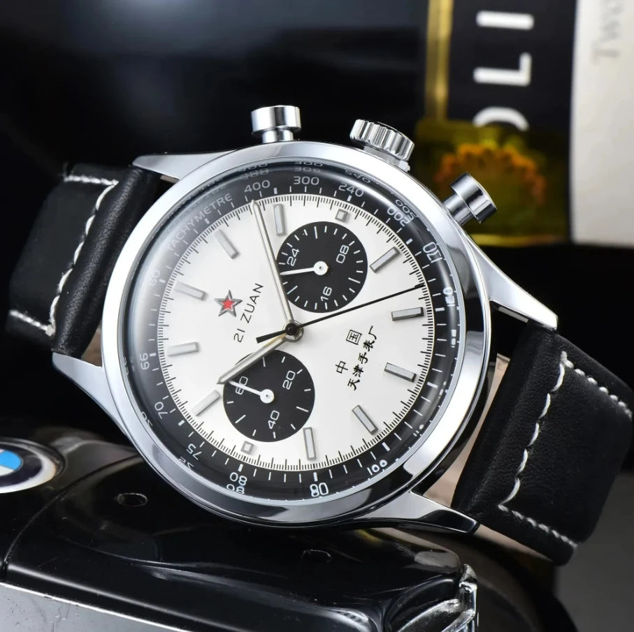 ⌚ Men’s Casual Quartz Chronograph Watch ✨