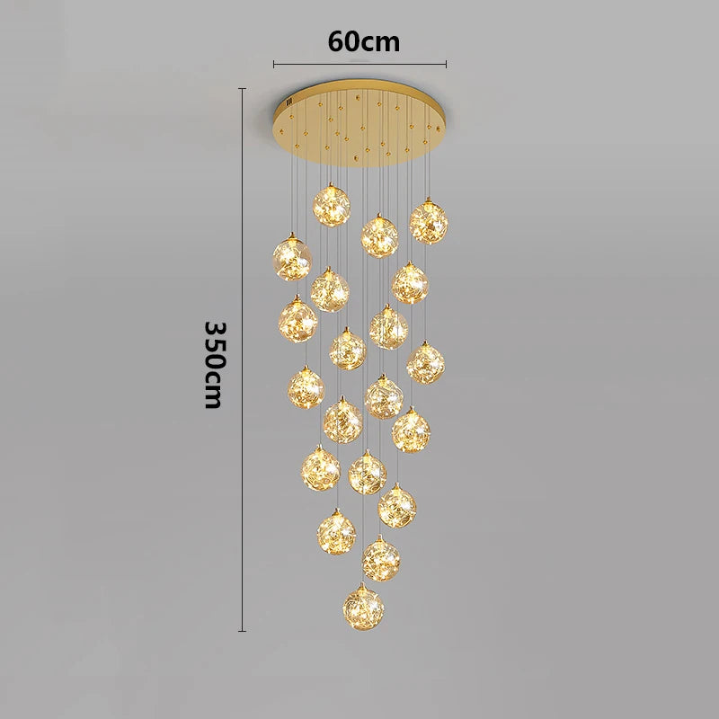 Nordic Pendant Hanging Chandelier Lamp