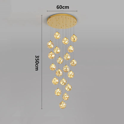 Nordic Pendant Hanging Chandelier Lamp