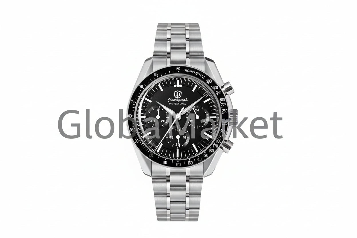 Glomexia Luxury Chronograph Men’s Watch 💎