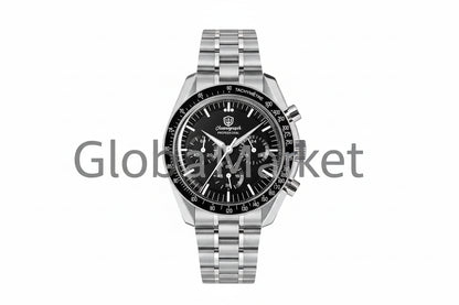 Glomexia Luxury Chronograph Men’s Watch 💎