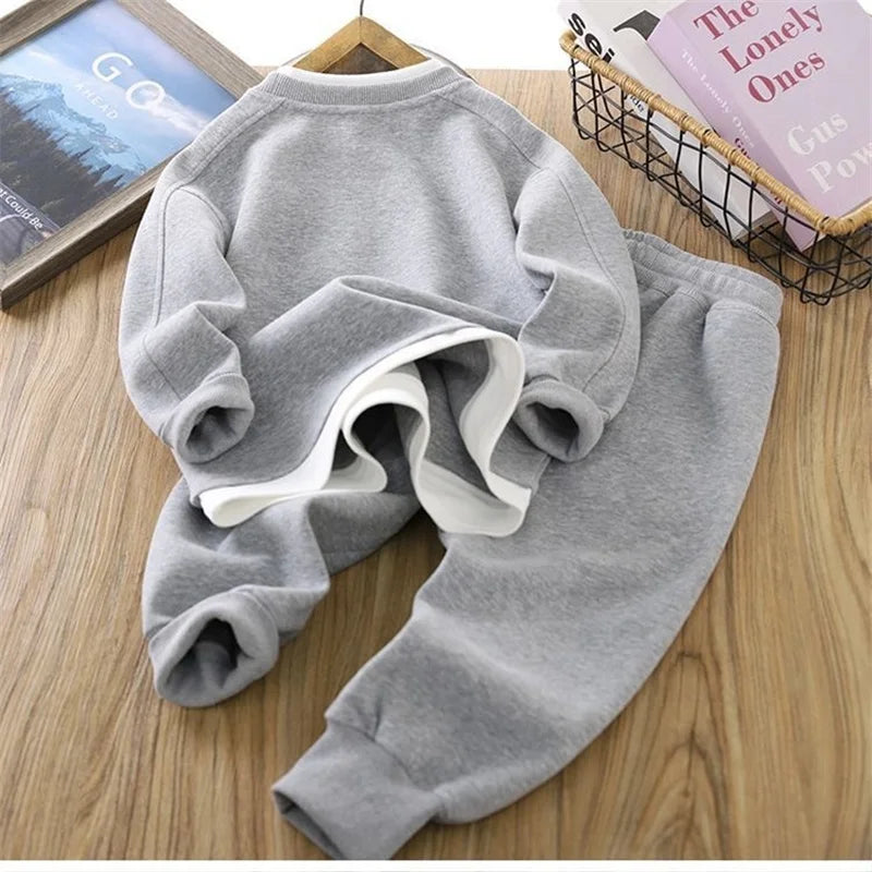 Premium Boys Cotton Sweatshirt & Pants Set