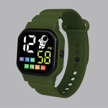 ⌚ Kids LED Smart Digital Watch – Waterproof Sports Style 💧✨