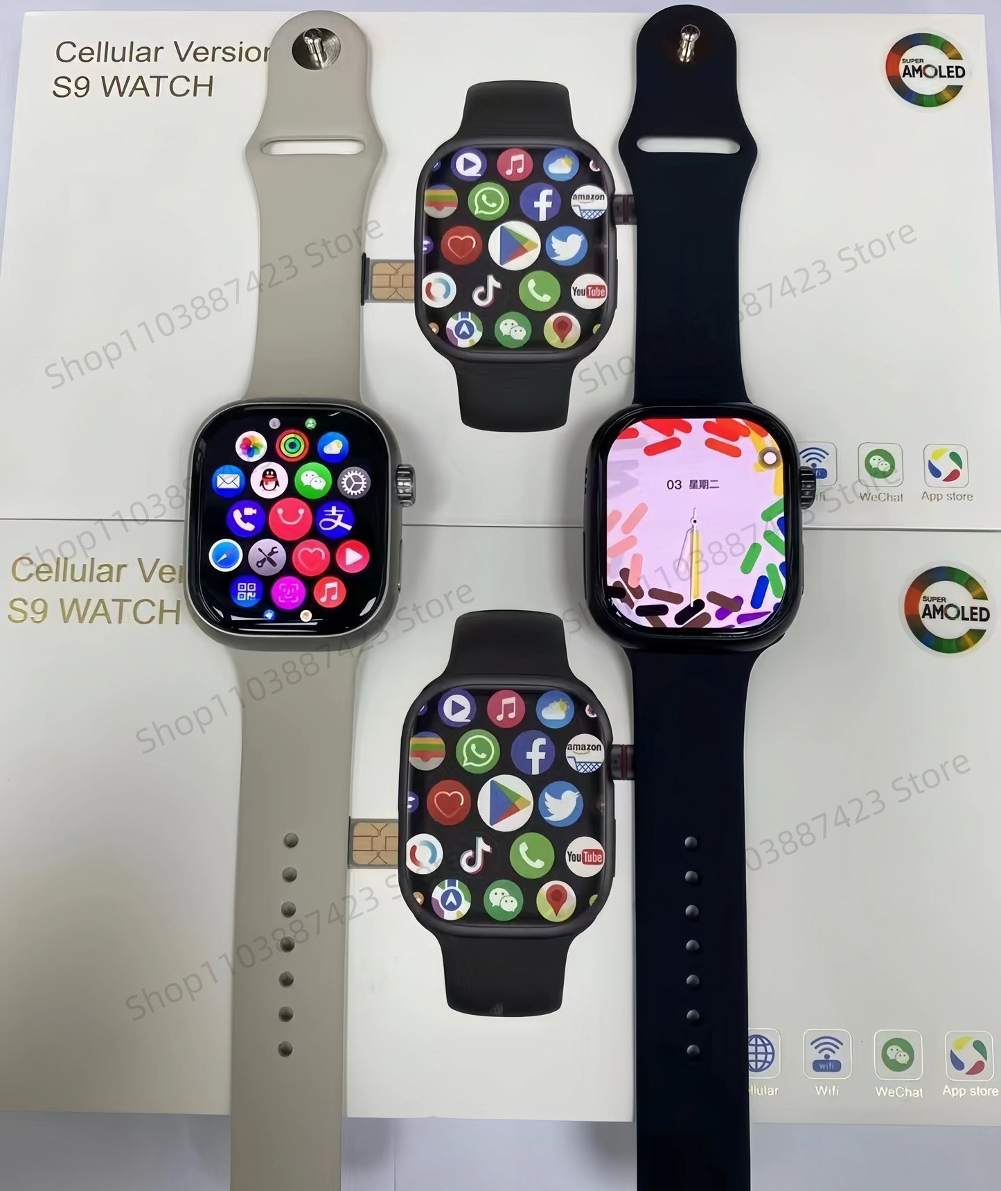 CD99 5G AMOLED Smart Watch 📱⌚