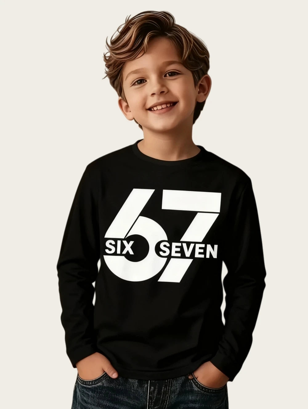 🧒👕 Kids Cartoon Full Sleeve T-Shirt | Soft & Comfy Boys Top 🌍