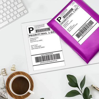 Premium Bluetooth Thermal Label Printer – 4x6 Shipping Label