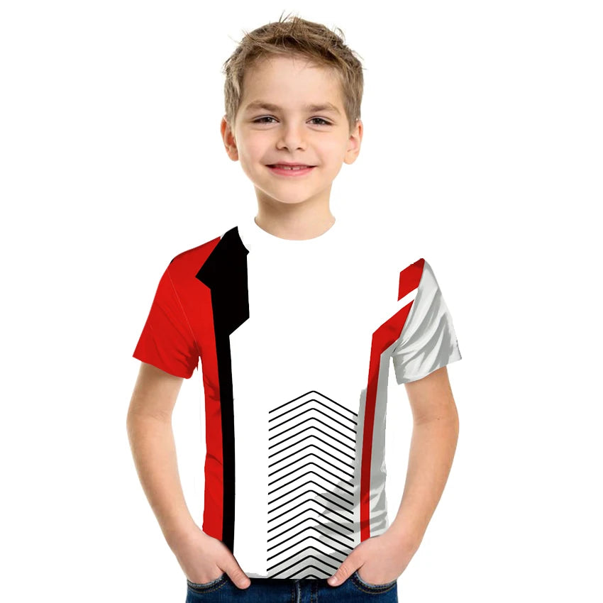 👕🌈 Kids Printed Summer Tee | Cool & Comfy 😄