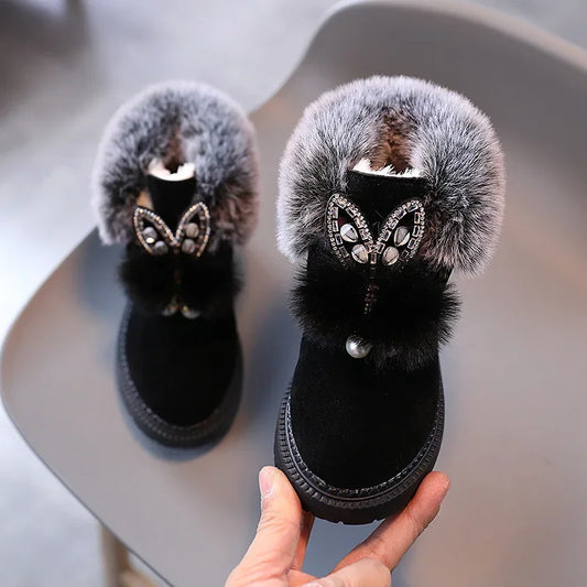 Girls Bling Ankle Winter Boots ✨👢 | Warm Fashion Wear