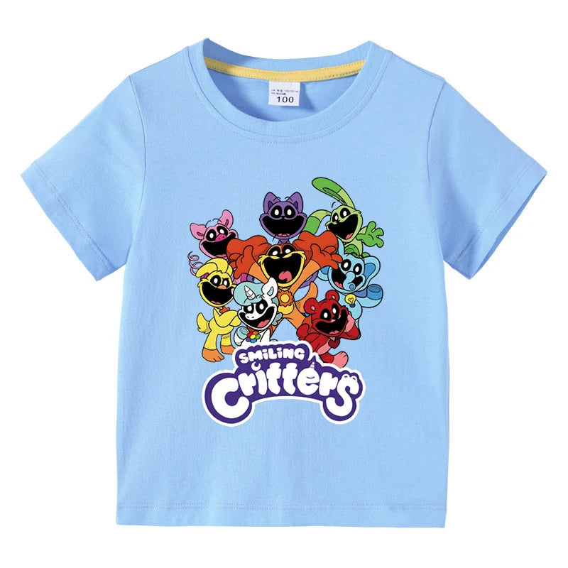 😊👕 Kids Cute Cartoon T-Shirt | Fun Summer Tee 🌈