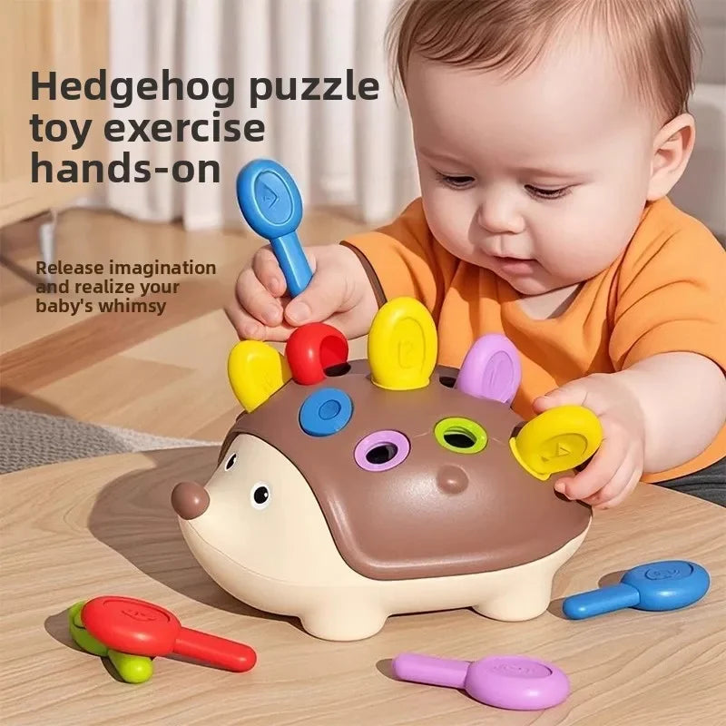 Montessori Baby Hedgehog Fine Motor Toy