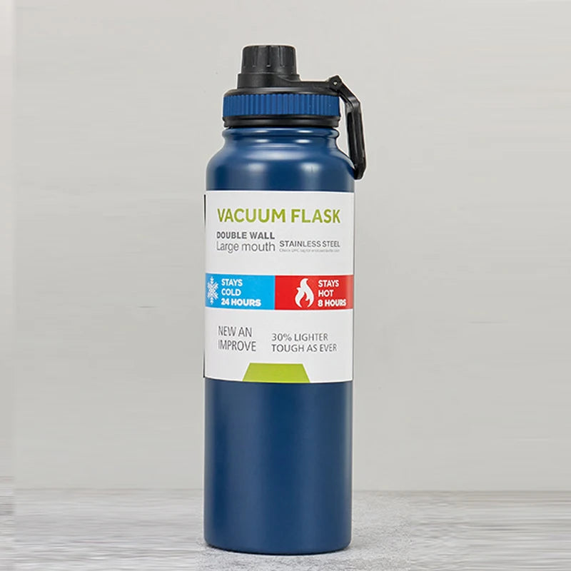 Glomexia Insulated Stainless Steel Water Bottle – 600ml to 1000ml