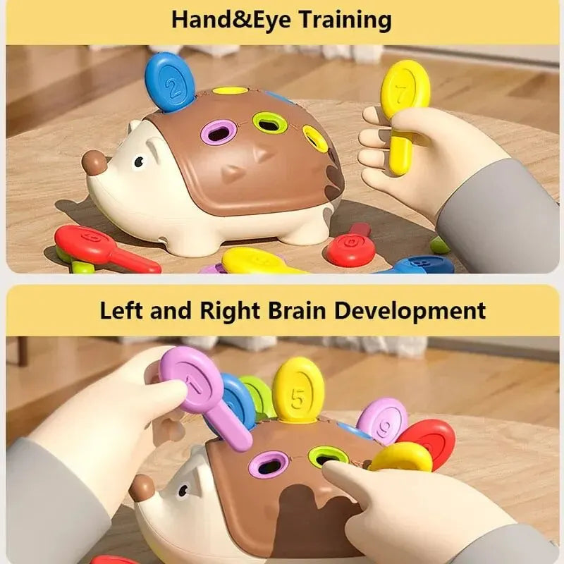 Montessori Baby Hedgehog Fine Motor Toy