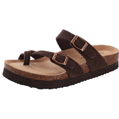 🥿 Suede Cork Clogs – Arch Support Comfort Mules (Unisex)
