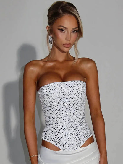 Sequin Crop Top & Maxi Skirt Set ✨