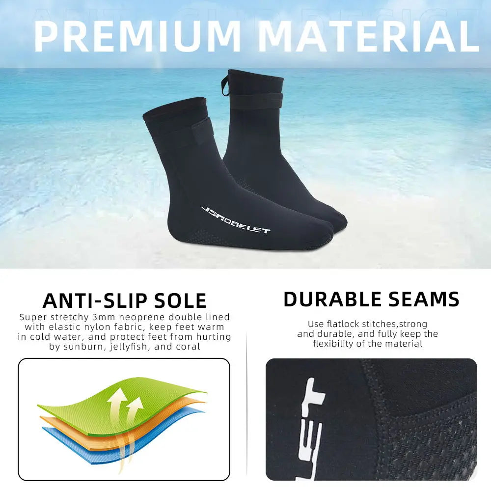3MM Neoprene Diving Socks 👣🌊