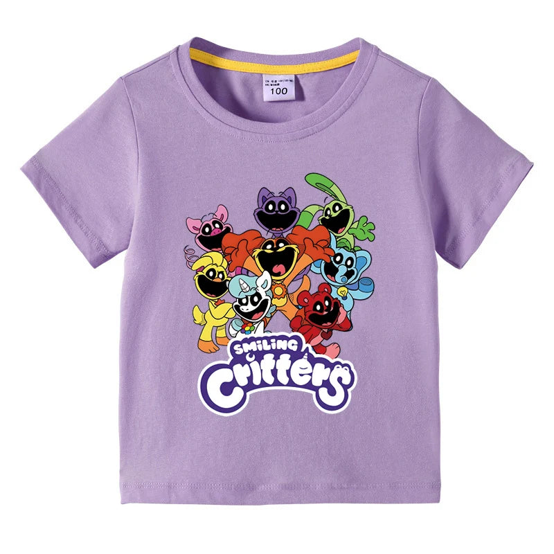 😊👕 Kids Cute Cartoon T-Shirt | Fun Summer Tee 🌈
