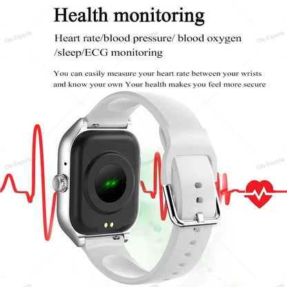 Full Touch Smart Watch – Bluetooth Call Fitness Tracker