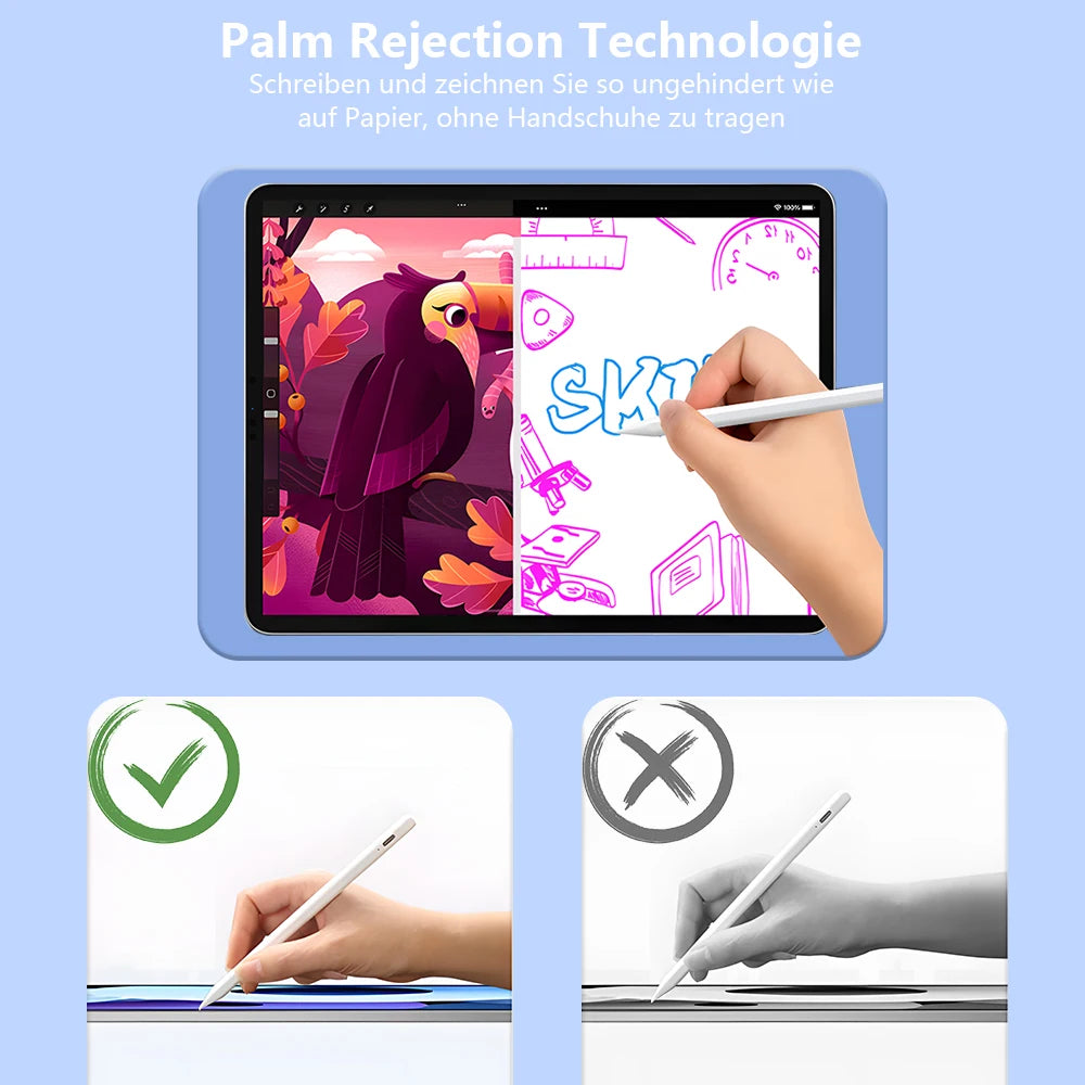 ✏️ Glomexia LED Stylus Pen with Palm Rejection