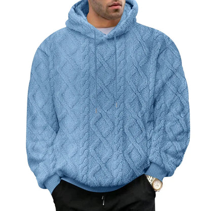 🧶 Jacquard Pullover Hoodie